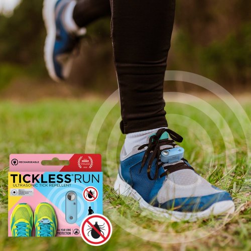 Tickless Ultrasonic Tick Repellent Run, Blue