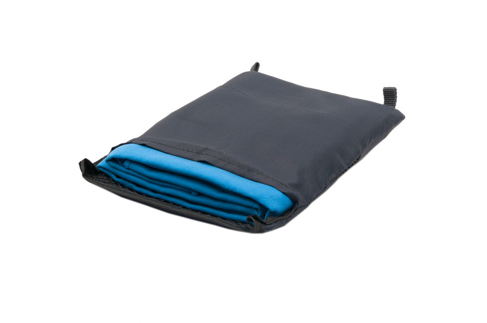 BasicNature Πετσέτα Velour 60 x 120 cm, μπλε