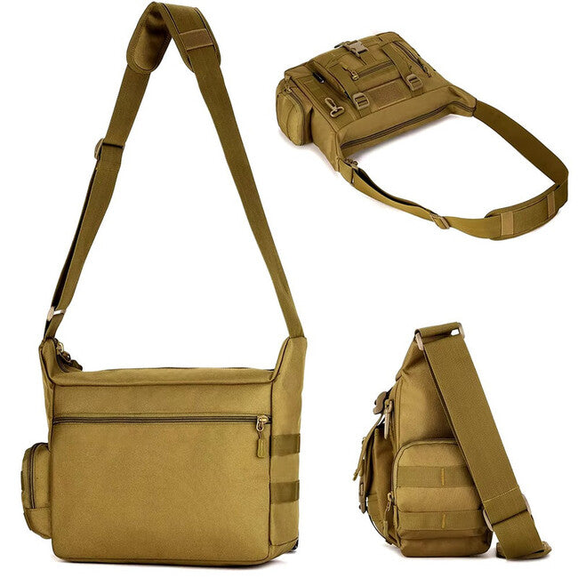 DRAGOWA TACTICAL Shrapnel Umhängetasche, CP schwarz
