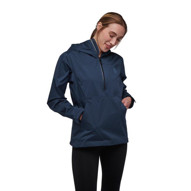 Black Diamond Women's Stormline Stretch Anorak, Indigo