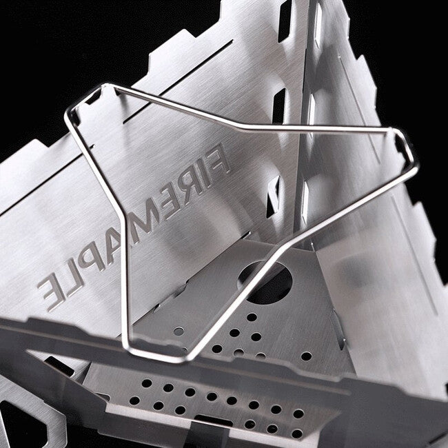 Fire Maple Maverick Folding Wood Stove with Stand and 3 Panels
