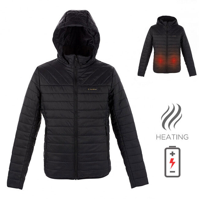 Therm-ic PowerJacket Casual ανδρικό μπουφάν, μαύρο