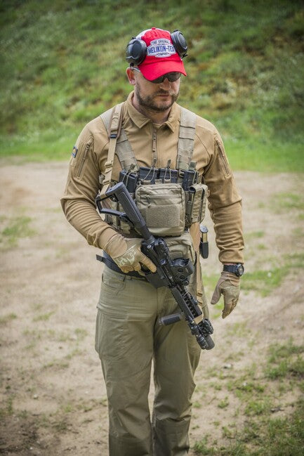 Helikon-Tex Range Tactical Gloves, Coyote/Adaptive Green