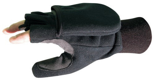 F ront-open handschuhe, schwarz