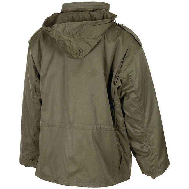 MFH Amerikanische Feldbluse M67 mit herausnehmbarem Steppfutter, od grün