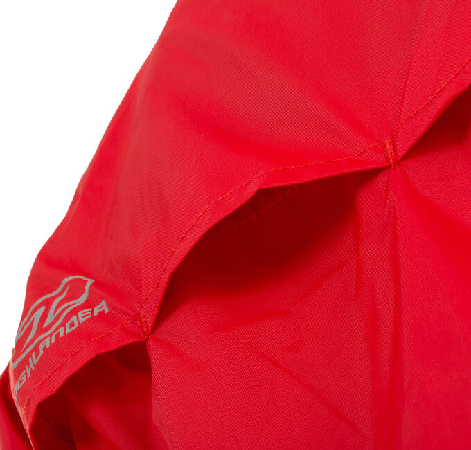 Highlander Stow and Go Kids Regenmantel für kinder, rot
