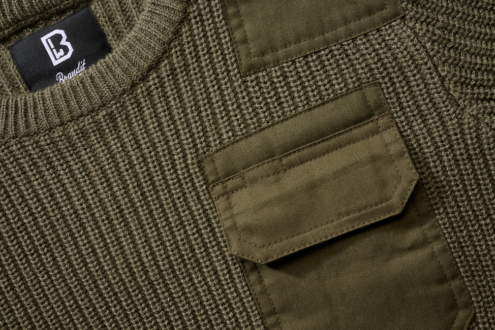 Brandit BW Kids Sweater, Olive