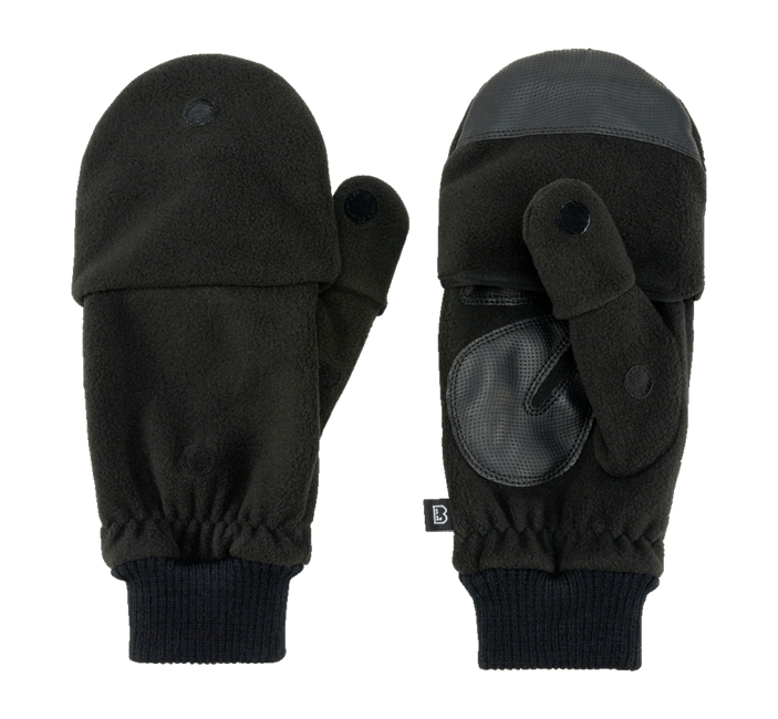 Brandit Fingerless Gloves, Black