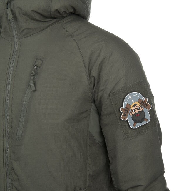 Helikon-Tex WOLFHOUND Jacke mit Kapuze - Climashield Apex - Desert Night Camo