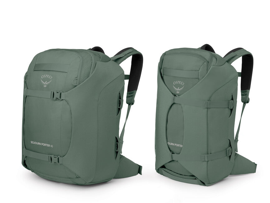 Osprey Porter 46 City Backpack, Koseret Green
