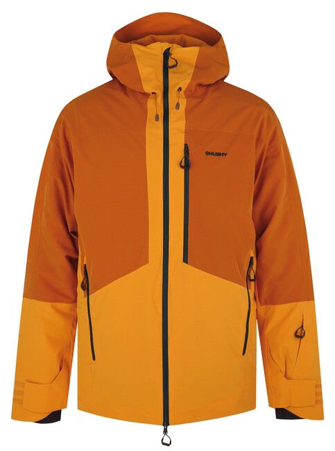 HUSKY Gomez Men's Ski Jacket, Mustard/Yellow