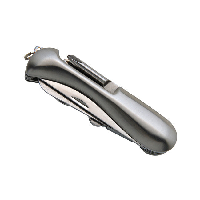 Baladeo ECO164 Barrow Multifunctional Knife, 12 Functions, Stainless Steel