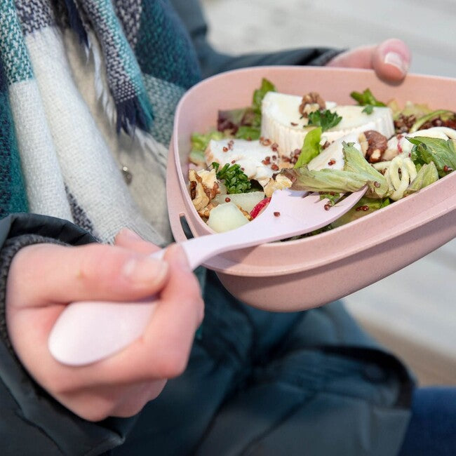 LIGHT MY FIRE Multifunctional Spork Medium 2pcs, Green/Cream