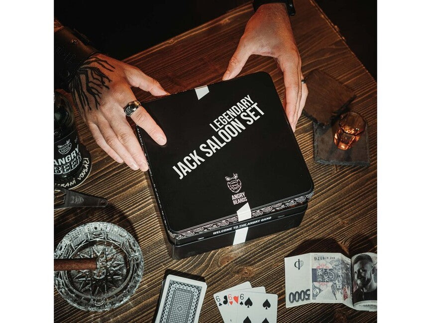 Angry Beards Legendary Jack Saloon Σετ Ανδρικής Καλλυντικής