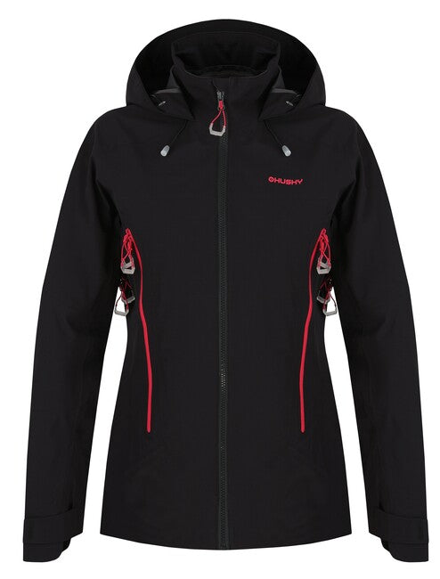 HUSKY Nakron Damen-Outdoorjacke, schwarz, L