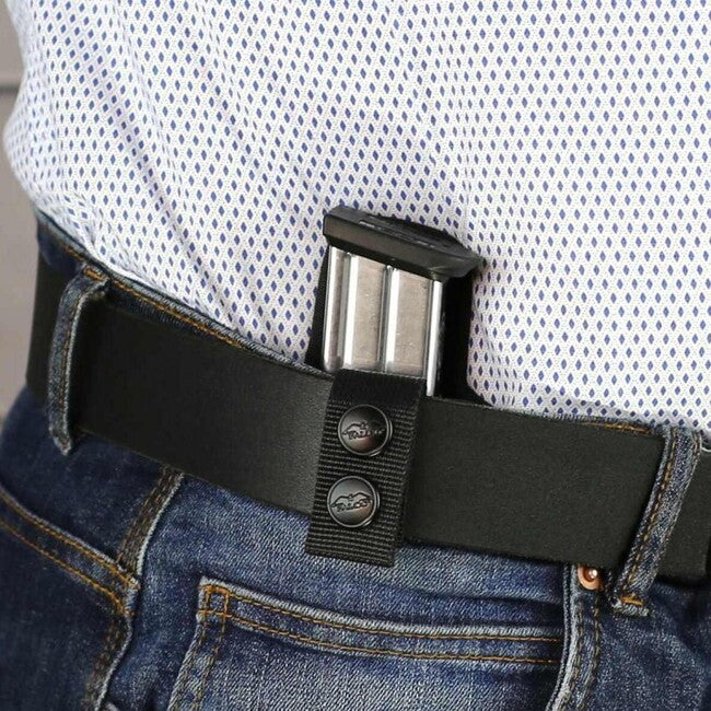 Falco Nylonové puzdro F704 pre skryté nosenie zásobníka Glock 17, čierne pravé