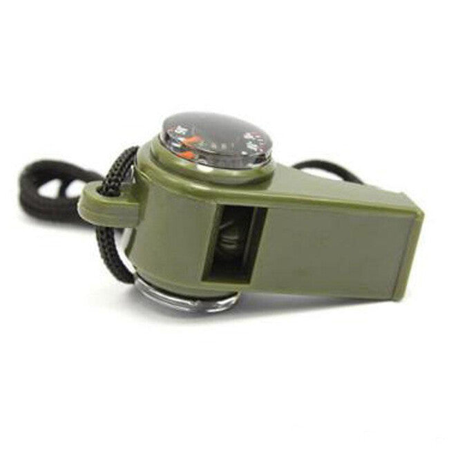 Origin Outdoors 3 in 1 Survival Whistle, Olive