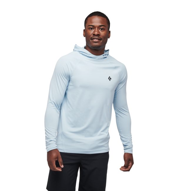 Black Diamond Alpenglow herren sweatshirt, belay blau