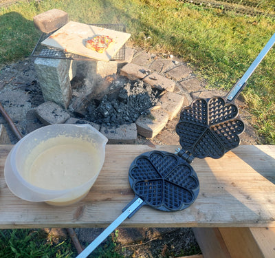 Origin Outdoors Waffeleisen aus Gusseisen