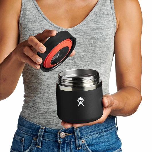 Hydro Flask Insulated Food Jar 20 OZ 591 ml, Black