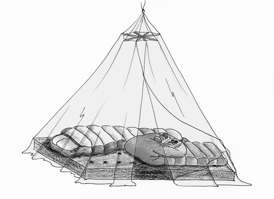 BasicNature Classic Mosquito Net Canopy Mesh 225