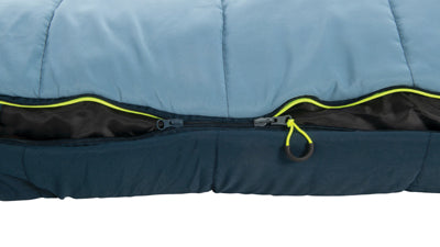 Outwell Convertible Junior Sleeping Bag, Light Blue