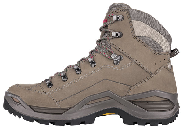 LOWA Renegade EVO GTX MID Trekkingschuhe für Herren, stone/redwood