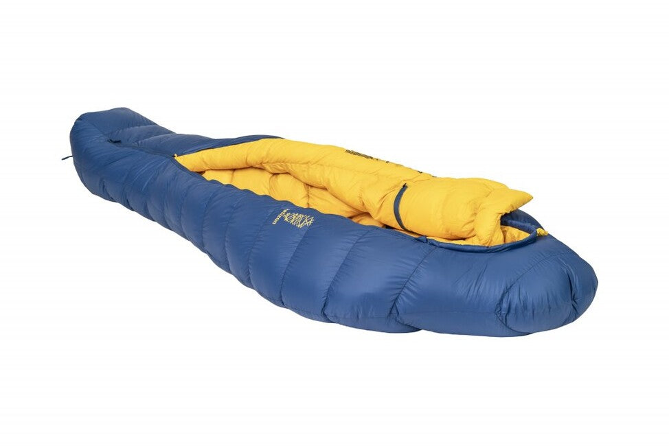 Patizon Ultralight G400 Sleeping Bag M Left, Navy/Gold