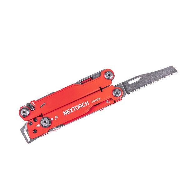 NexTorch® Pioneer MT20RE Multifunctional Tool Rescue Edition, Red