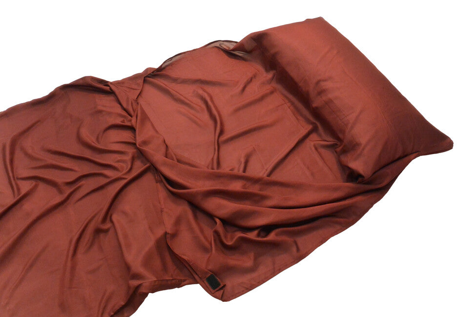 Origin Outdoors Silk rechteckig bordeaux Schlafsack Liner