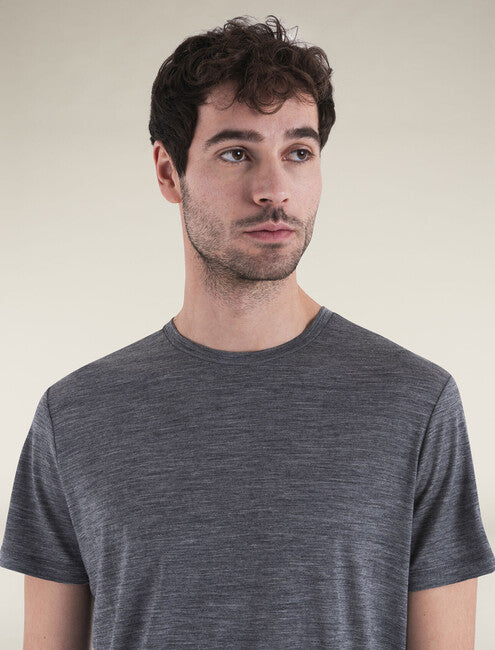 Icebreaker Merino Tech Lite III Μπλουζάκι Ανδρικό με Κοντό Μανίκι 150