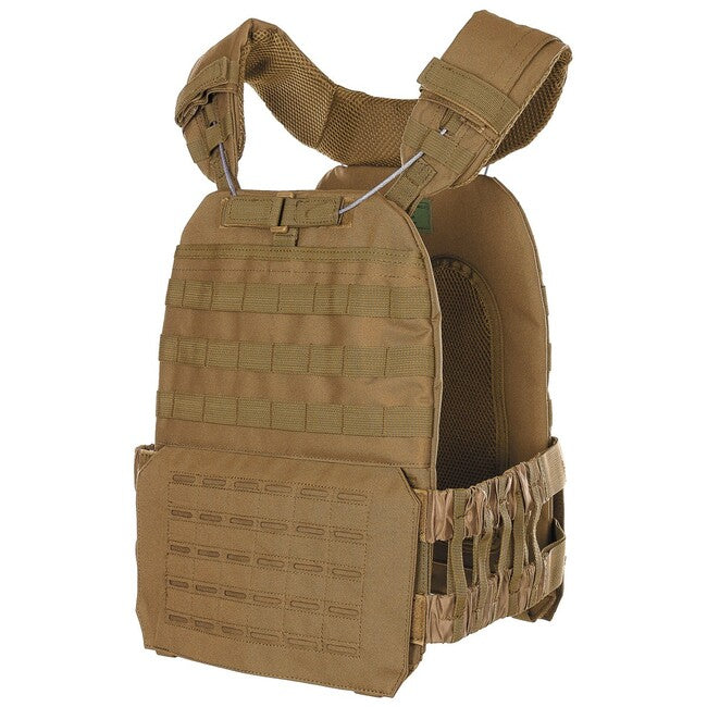 MFH Laser Tactical Vest MOLLE, Coyote Tan