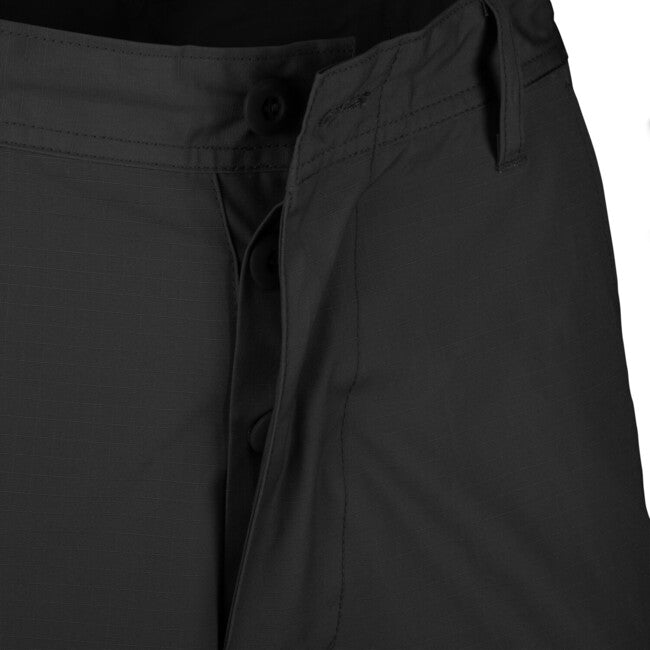 Helikon-Tex Kurze BDU-Hose - PolyCotton Ripstop, schwarz