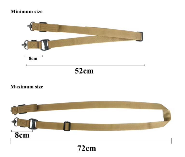 DRAGOWA MS4 Weapon Sling, Olive