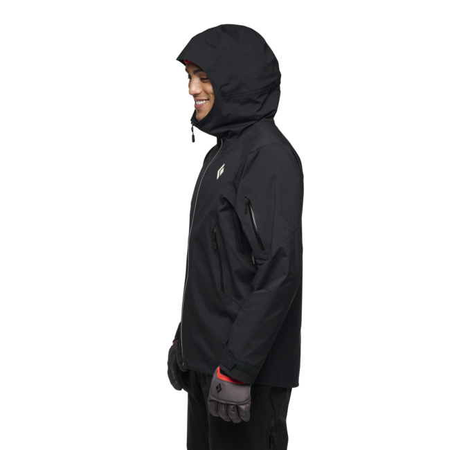 Black Diamond Recon Lt Stretch Shell μπουφάν σκι ανδρικό, μαύρο