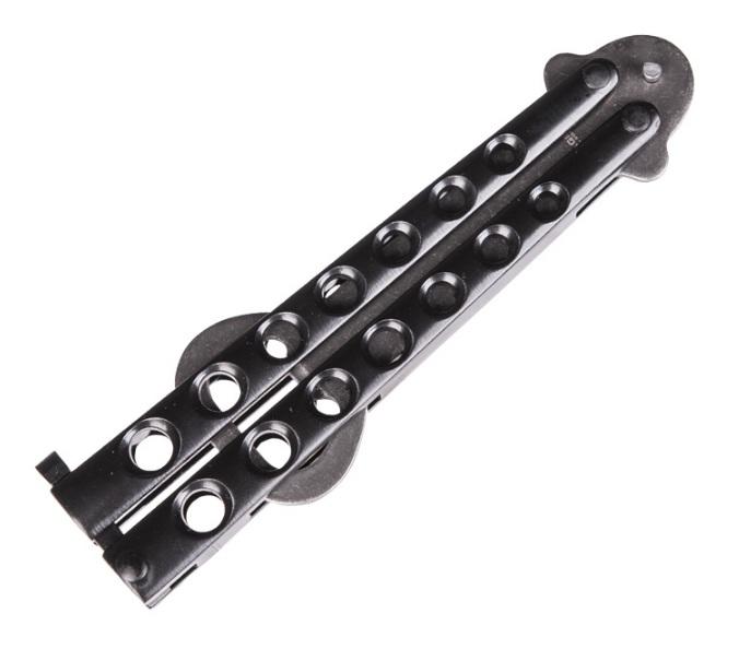 BÖKER Magnum Balisong bieröffner, schwarz, 21cm