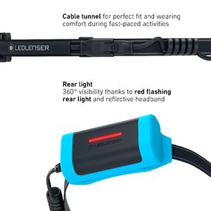 LEDLENSER NEO9R led-scheinwerfer schwarz-grau