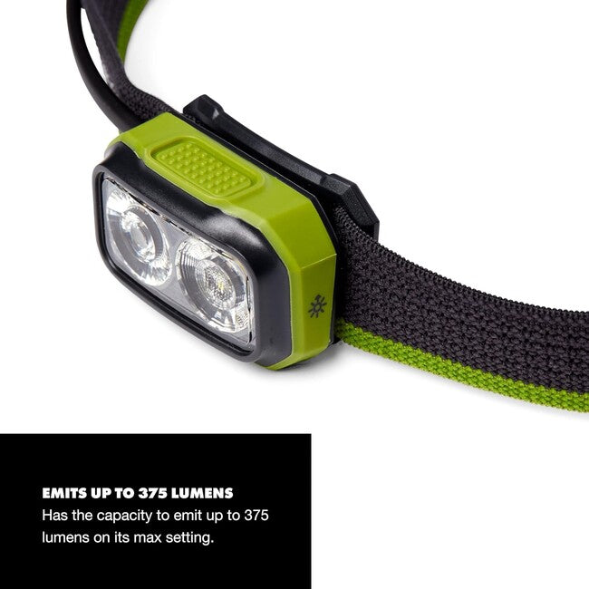 Black Diamond Onsight 375 φακός κεφαλής Honnold Edtn, πράσινο
