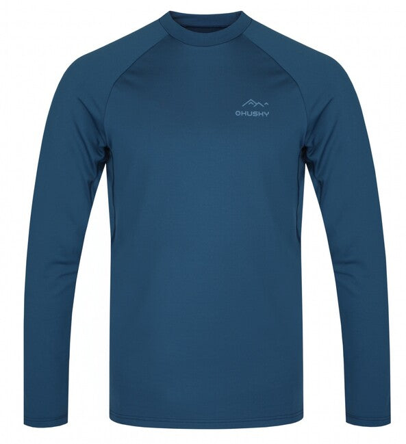 HUSKY Tromi herren thermo langarmshirt, blau