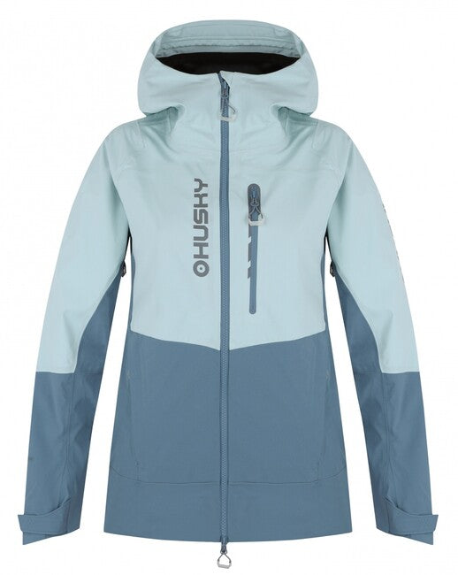 HUSKY Nicco damen hardshell jacke, mint/türkis