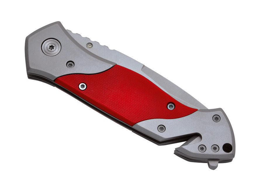 Baladeo ECO067 rettungsmesser, rot g10