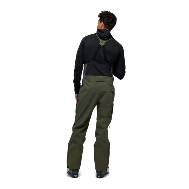 Black Diamond Recon Stretch Bibs Men's Bib Pants, Tundra