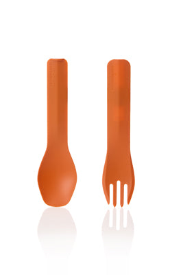 Humangear GoBites BIO DUO Σετ Μαχαιροπίρουνων, Πορτοκαλί