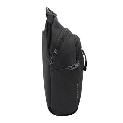 Travelon Active Tour Anti-Theft Crossbody Bag, Black