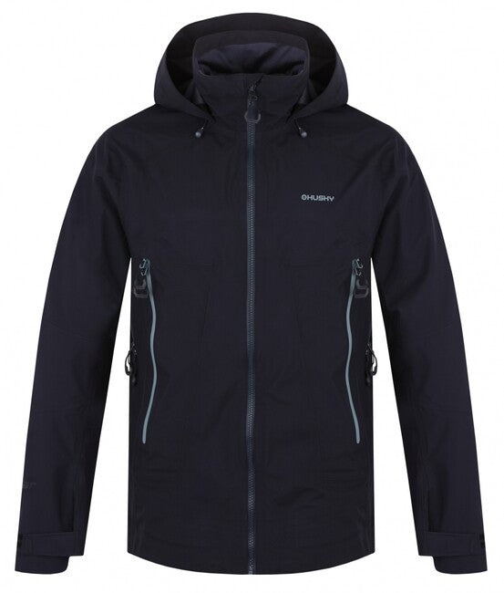 HUSKY Nakron Men's Outdoor Jacket, Black