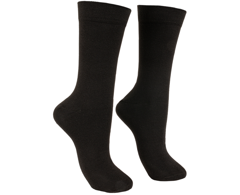 Bennon Uniform Sock, Black