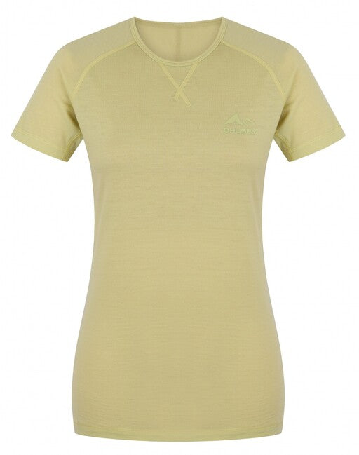 HUSKY Mersa damen Thermo T-shirt mit kurzen Ärmeln, hellgrün