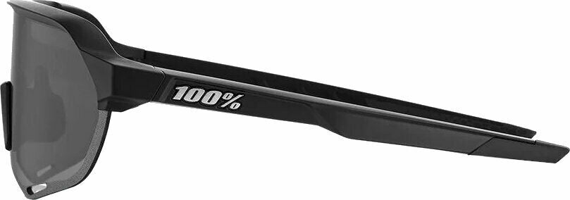 100% Sonnenbrille S2, Soft Tact Black