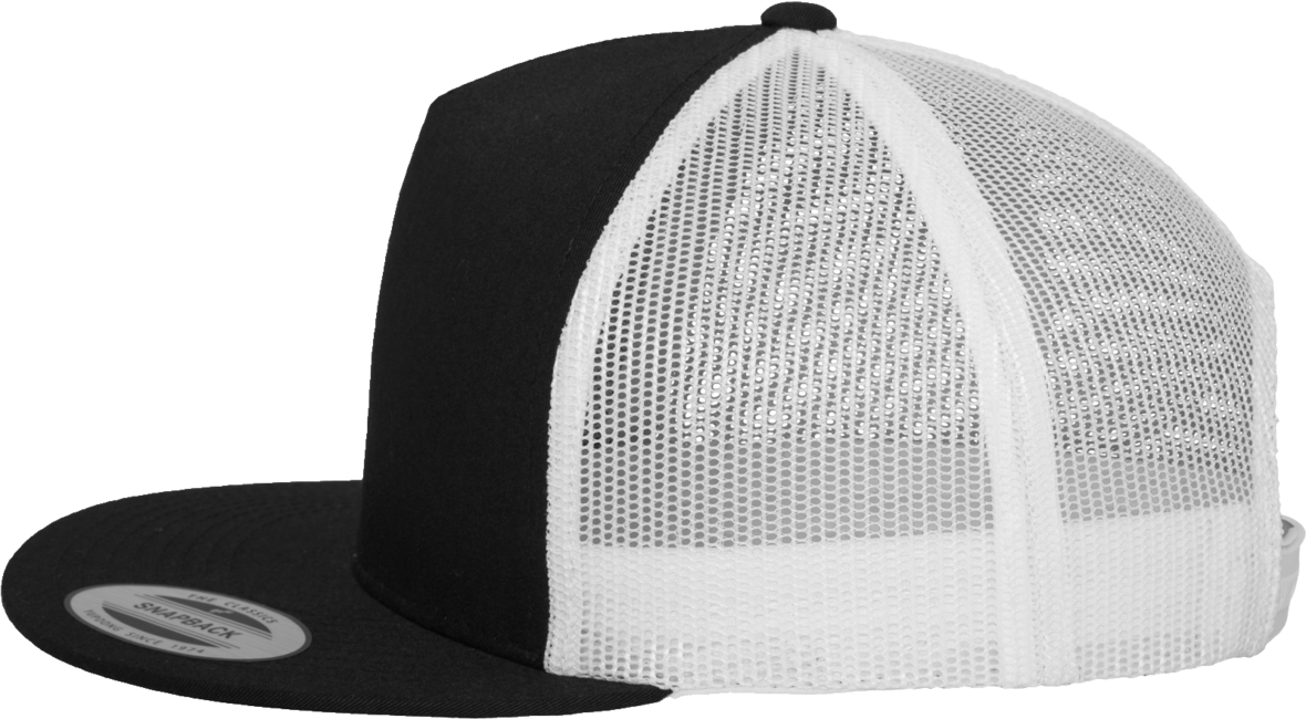 Brandit Classic Trucker 2-Tone Cap, Black-White