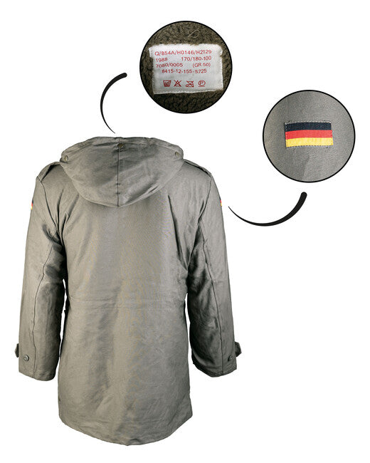 Mil-Tec BW Parka with Lining, Olive